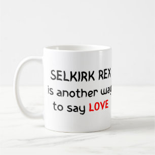 selkirk rex love coffee mug