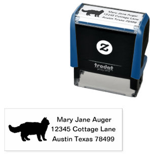 Selkirk Rex Personalized  Self-inking Stamp