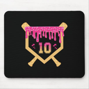 Sell 10 Year Old Birthday Drip 10th Birthday Ice C Mouse Pad