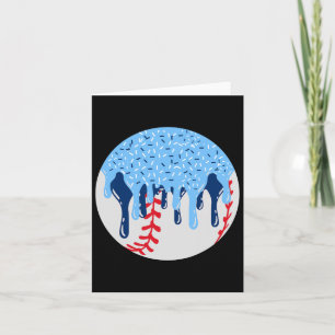 Sell Blue Ice Cream Drip With Sprinkles Drip  Card