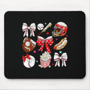 Sell Coquette Bow Drip Game Day Sell Mama Mouse Pad