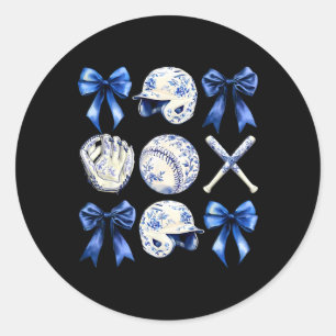 Sell Coquette Bow Sell Mama Sell Mom Mothers Day 4 Classic Round Sticker