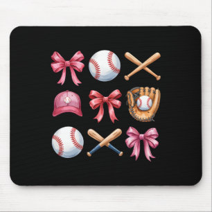 Sell Coquette Bow Women Girls Cheer Mom Mama Mothe Mouse Pad
