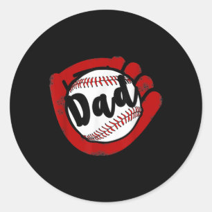 Sell Dad For Sell Softll Mom Classic Round Sticker