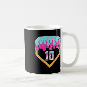 Sell Drip 10 Year Old Ice Cream 10th Birthday Boy  Coffee Mug