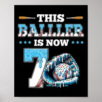 Sell Drip 7th Birthday Party Boy Sport Fan 7 Years