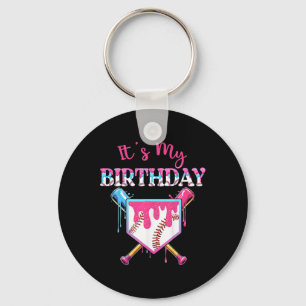 Sell Drip Birthday Girl Funny Birthday Home Plate  Keychain