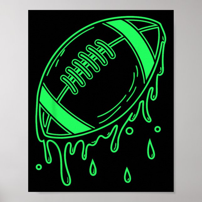 Sell Drip Birthday Ice Cream Alien Softll Style  Poster (Front)