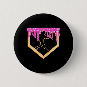 Sell Drip Boy Home Plate Ice Cream Youth Sell Play 2 Inch Round Button