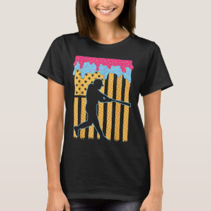 Sell Drip Boys Dripping Ice Cream Sell American Fl T-Shirt