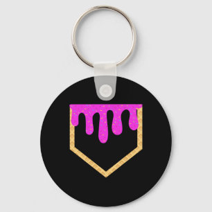 Sell Drip Boys Home Plate Ice Cream Drip Youth  Keychain