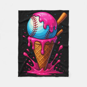 Sell Drip Boys Ice Cream Cone Drip Sell  Fleece Blanket