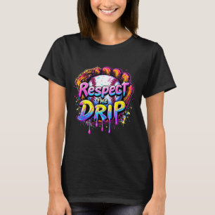 Sell Drip Boys Ice Cream Drip Youth Respect The Dr T-Shirt