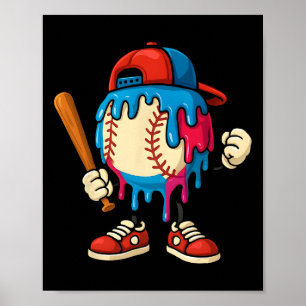 Sell Drip Boys Ice Cream Drip Youth Sport Game Day Poster