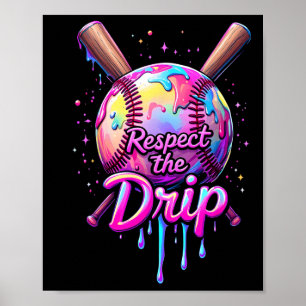 Sell Drip Boys Ice Cream Respect The Drip Game Day Poster