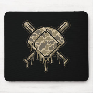 Sell Drip Camo Sell Diamonds Boys Sports Game Day Mouse Pad