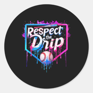 Sell Drip For Boys Ice Cream Drip Youth Boys Sell Classic Round Sticker