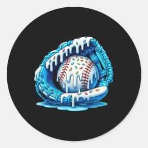 Sell Drip For Boys Ice Cream Drip Youth Boys Sell Classic Round Sticker