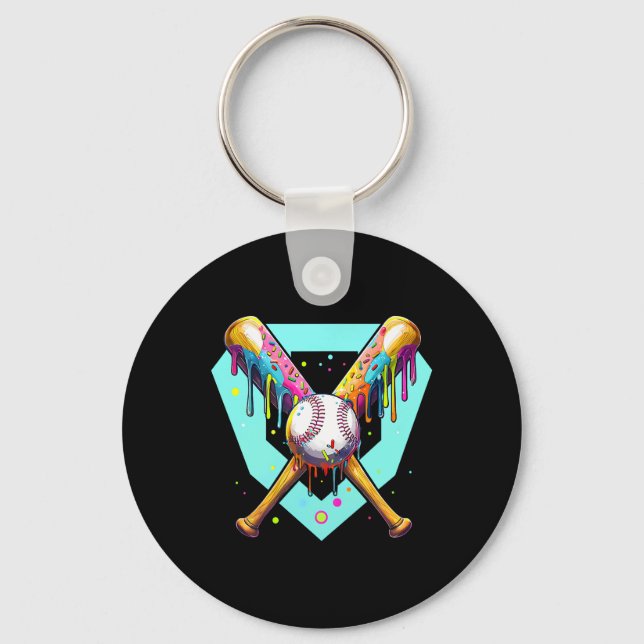 Sell Drip For Boys Ice Cream Drip Youth Boys Sell  Keychain (Front)