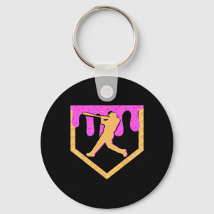 Sell Drip Ice Cream Sprinkles Sell Home Plate Keychain