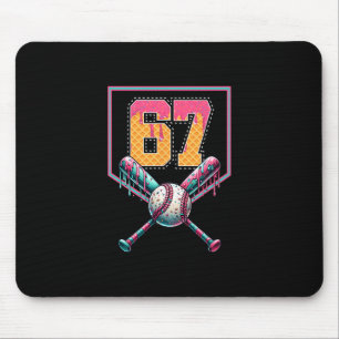 Sell Drip Number 67 Player Or 67th Birthday  Mouse Pad