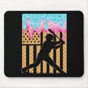 Sell Drip T Boy Girls Dripping Ice Cream American Mouse Pad