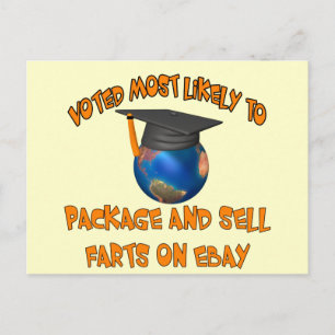 Sell Farts Postcard