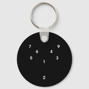 Sell Field Player Position Numbers Scorekeeper Che Keychain