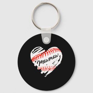 Sell Heart Sell Mawmaw Women Softll Mom Short  Keychain