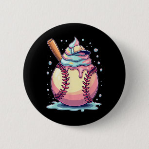 Sell Ice Cream Drip _1 2 Inch Round Button