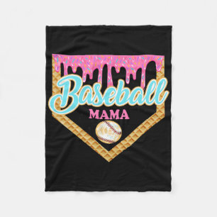 Sell Mama Home Plate Ice Cream Drip With Sprinkles Fleece Blanket