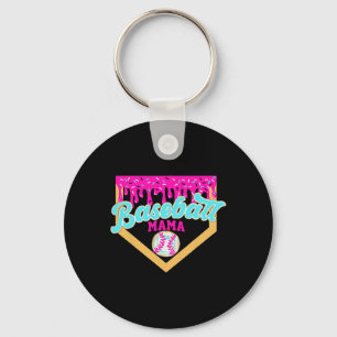 Sell Mama Ice Cream Drip Funny Sell Mother's Day Keychain