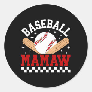 Sell Mamaw Of A Sell Player Mamaw  Classic Round Sticker