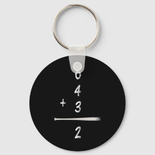 Sell Math 6 4 3 2 Double Play Cute Shirt Softll Ga Keychain