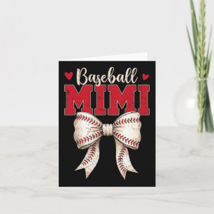 Sell Mimi Coquette Bow Game Day Mothers Day Card