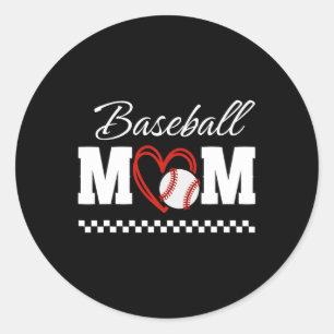 Sell Mom Bow Sell Mama Classic Round Sticker