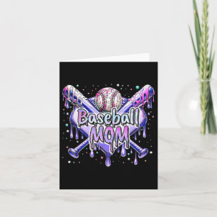Sell Mom T Ll Se Drip Themed Sports Mother's Day Card