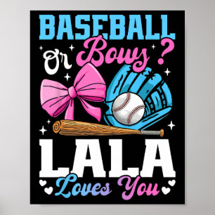 Sell Or Bows Lala Loves You Funny Gender Reveal Poster