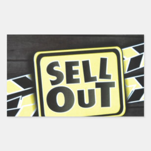 Sell Out Art Print Sticker