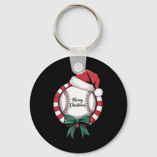 Sell Santa Hat Christmas Holiday Design 1 Keychain