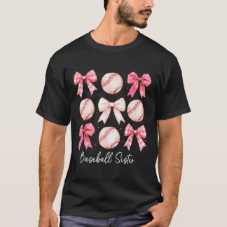 Sell Sister Coquette Bow Game Day Sell Mom Mother T-Shirt