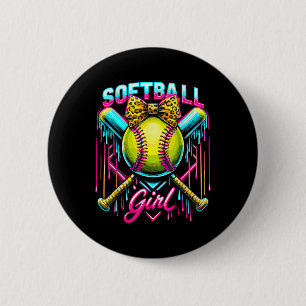 Sell Sister Coquette Bow Women Girls Cheer Sell Fa 2 Inch Round Button
