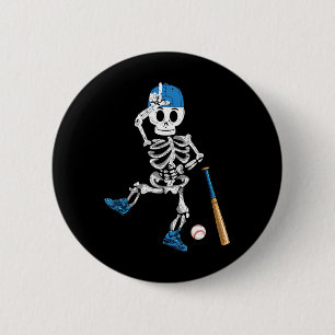 Sell Skeleton Halloween Vintage Sell Playing 2 Inch Round Button