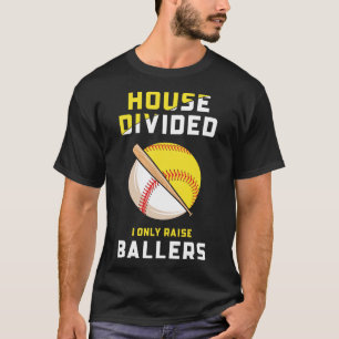 Sell Softll Mom House Divided I Only Raised Llers  T-Shirt