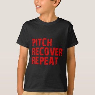 Sell Softll Pitch Recover Repeat Pitcher Commitmen T-Shirt