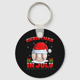 Sell Sports Lover Funny Sell Christmas In July Keychain