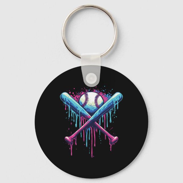 Sell T Drip Funny Graphic  Keychain (Front)