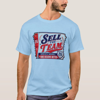 Sell the Team Minnesota Baseball Fan Rally Shirt