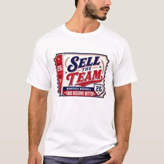 Sell the Team Minnesota Baseball Fan Rally Shirt