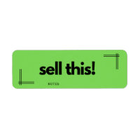 Sell This - Colour-Coded Moving Organization Label